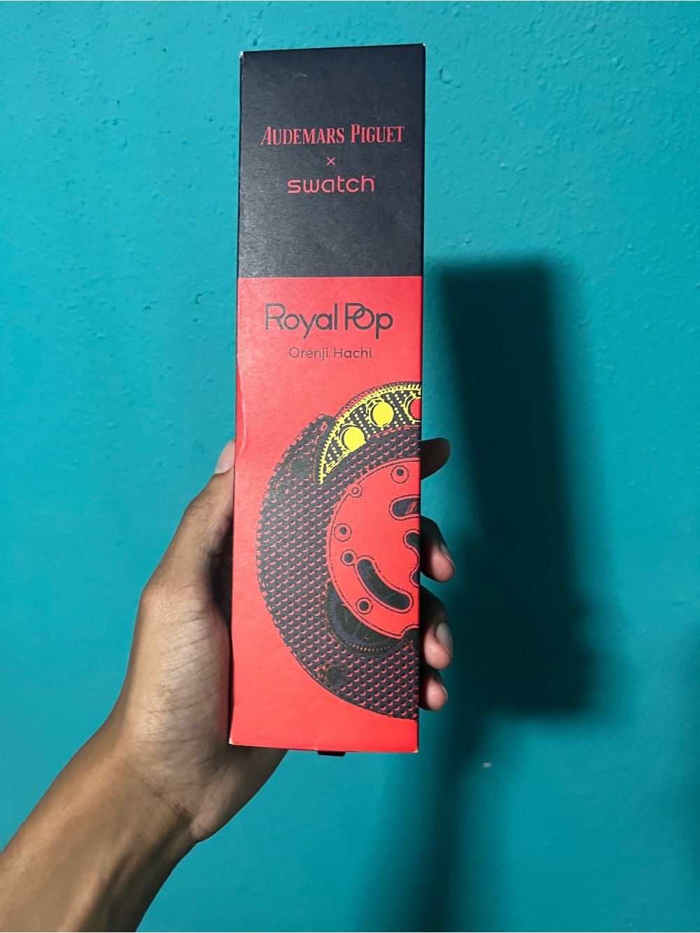 Swatch x ap orenji hachi